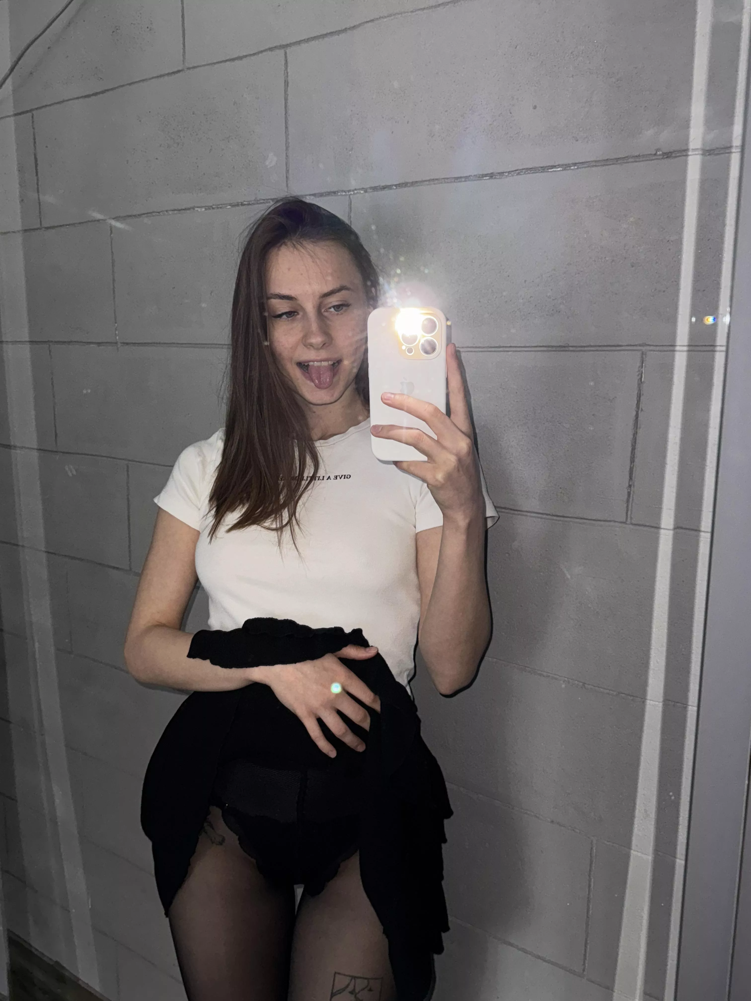 I want you to fuck me in front of this mirror