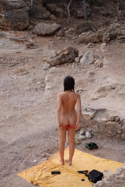 I’m the last one on the beach 