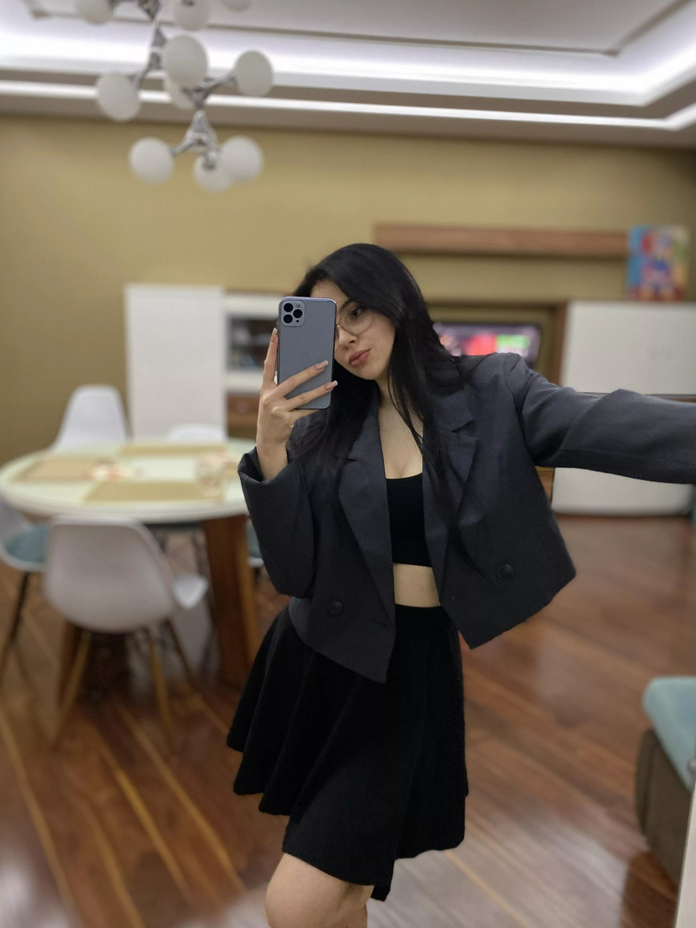 in the college cafeteria