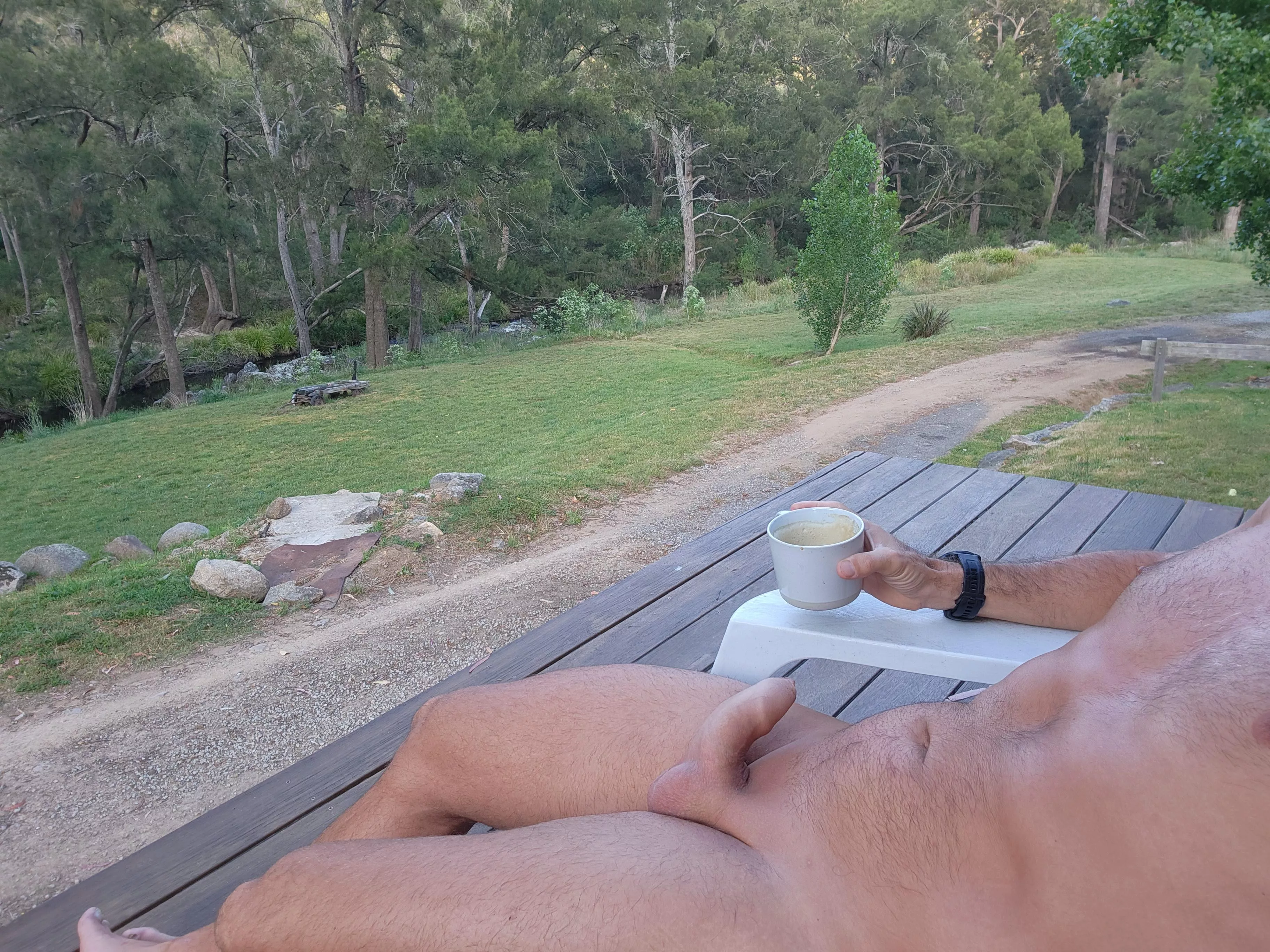 Join me on the deck? 