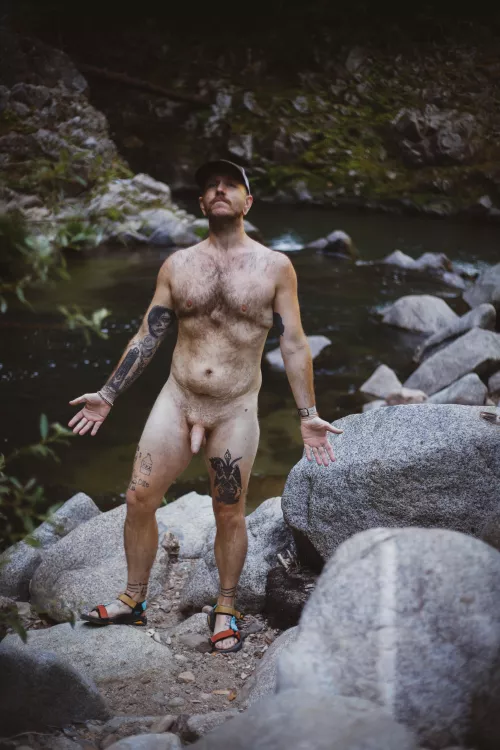 Just creekin in the redwoods again