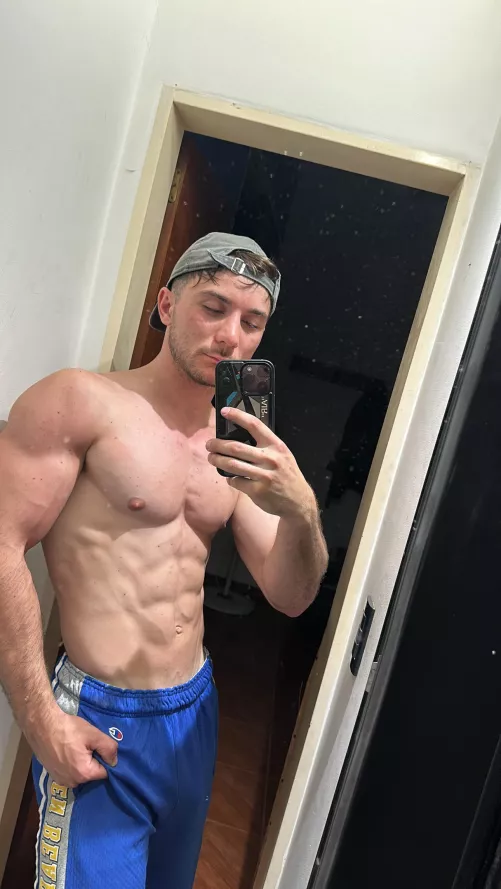Just flexing my hard rock body (24)