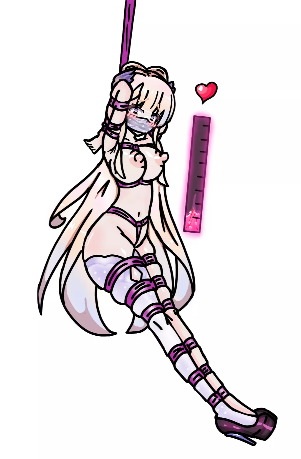 Kokomi Bondage(im taking art requests so dm me)