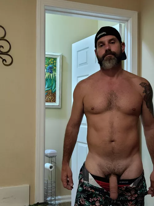 (M)(48) Since it’s my birthday, here’s me in my birthday suit