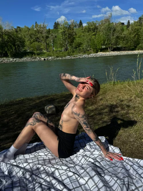 My tits are a treasure and I love them