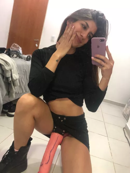 Regret is never a word with strapons