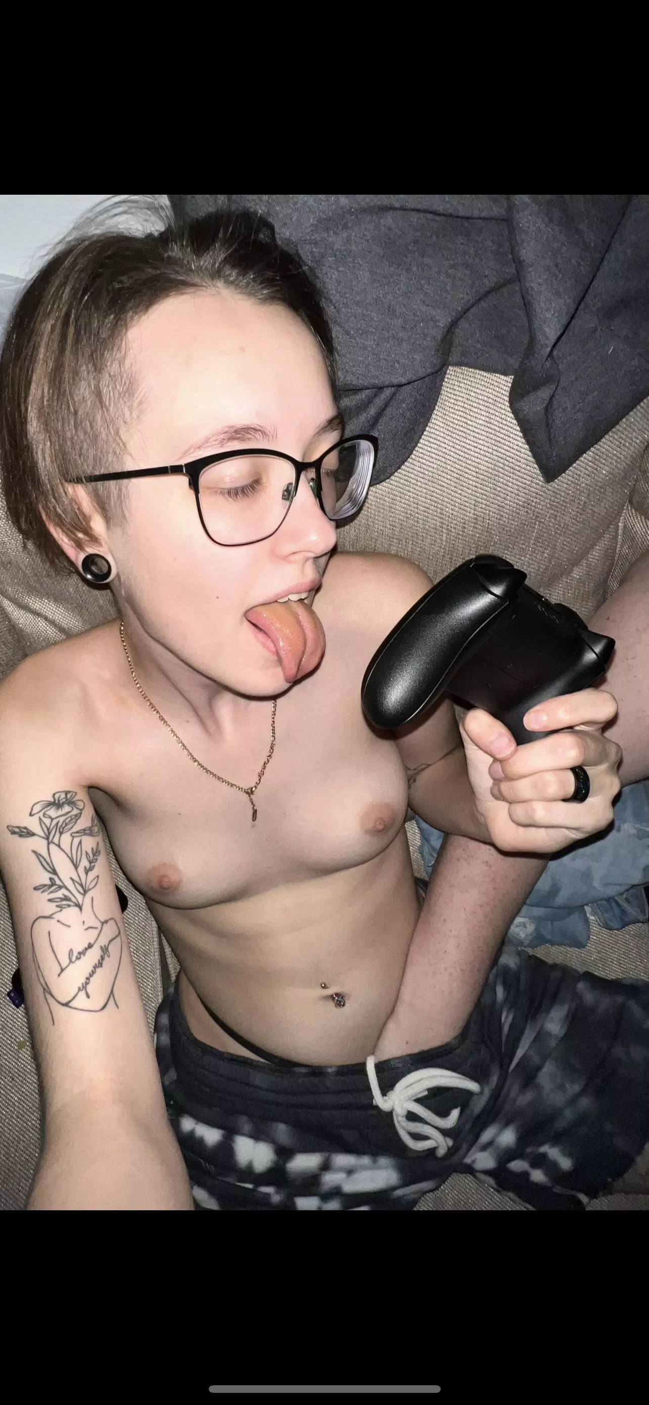 she didn’t wanna game anymore…