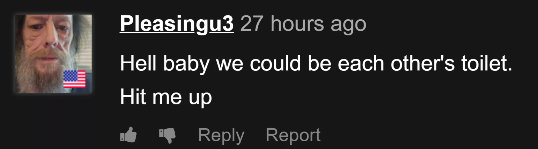 This guy has some fetishes...