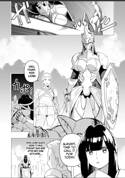 [This heavily armored lady knight just wants to have sex]