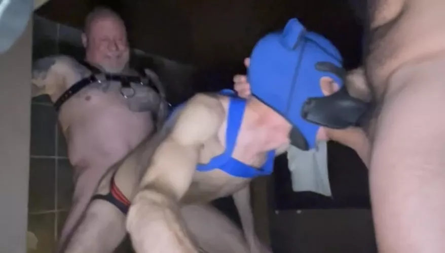 Threesome at a content creator party