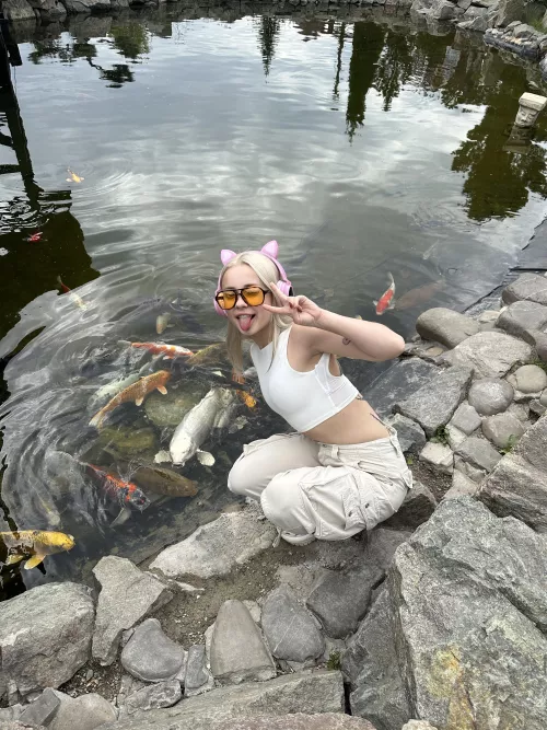 white tops are so nice in the heat