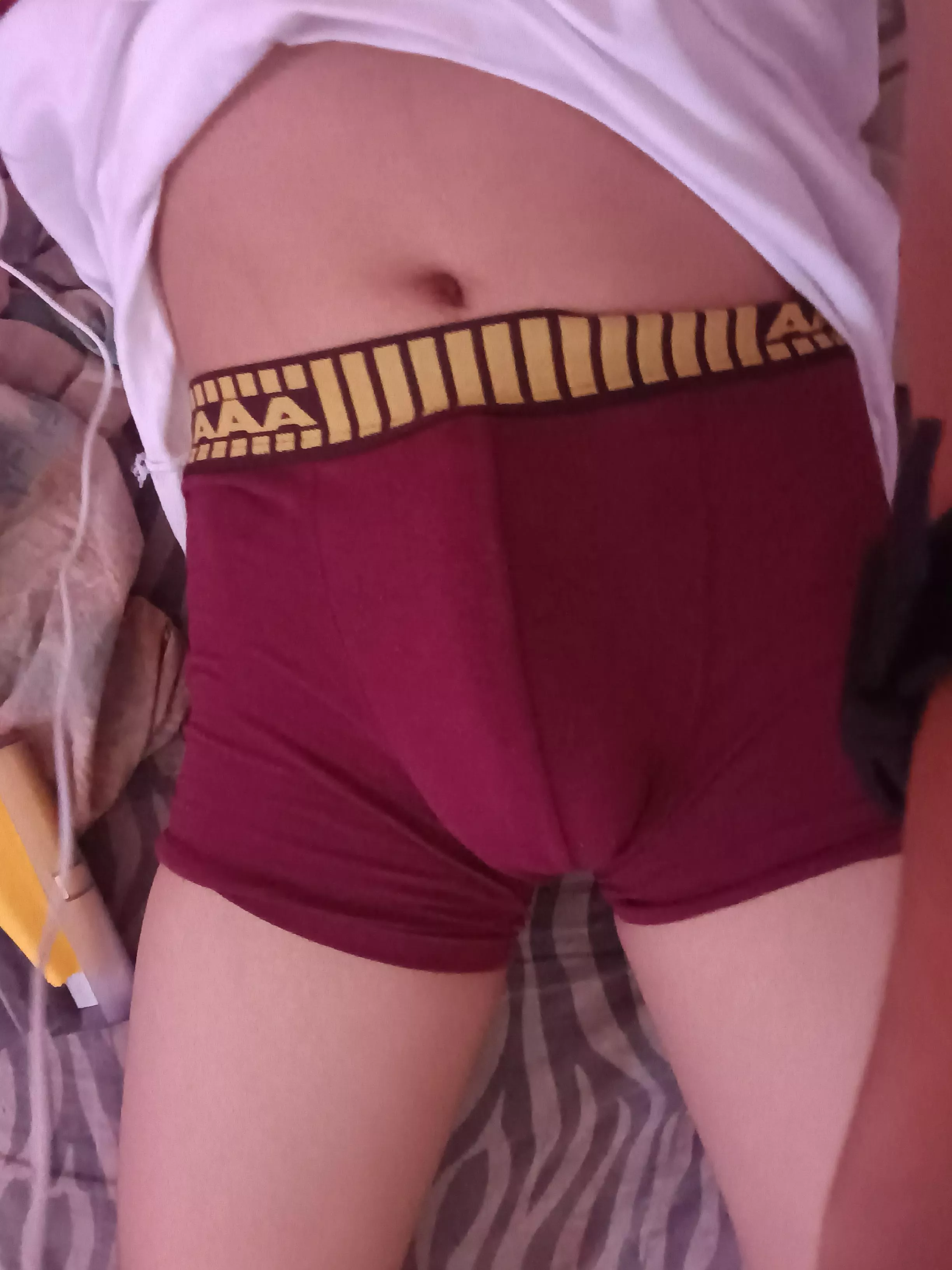 Another bulge to tease...