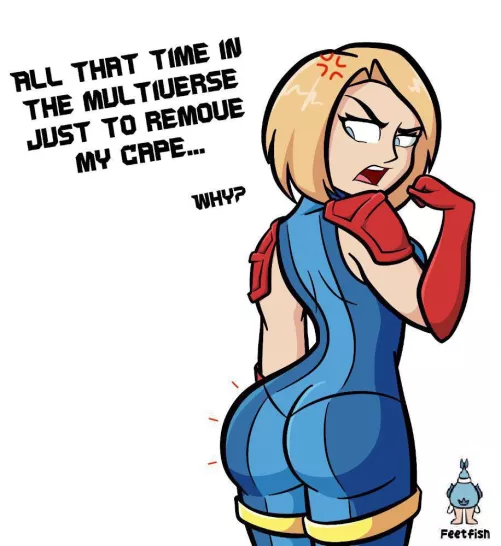 Anyone else love Injustice 2 Supergirl? (Feetfish) 