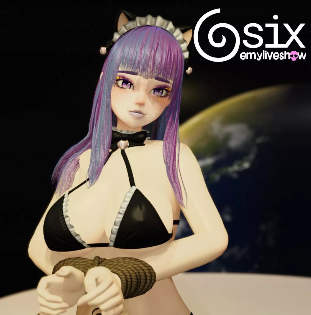 Cyber kitty is waiting for you http://chaturbate.com/emyliveshow