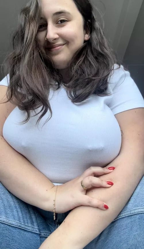 Got a new jewel in my nipple