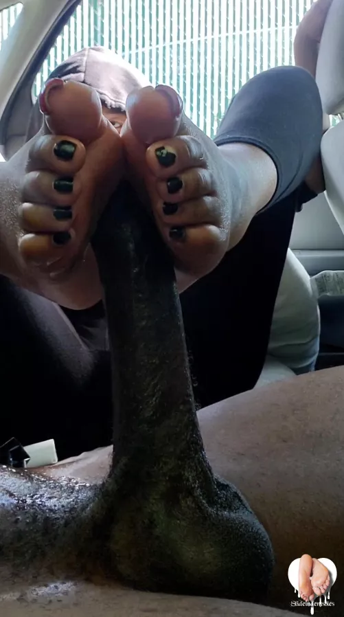 Have you ever received a footjob from a goth girl?