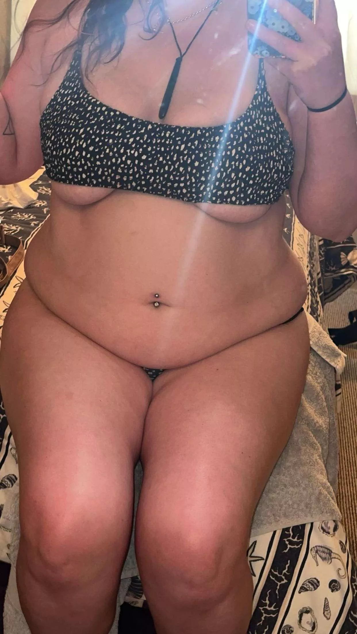 I don’t think I fit my bikini anymore