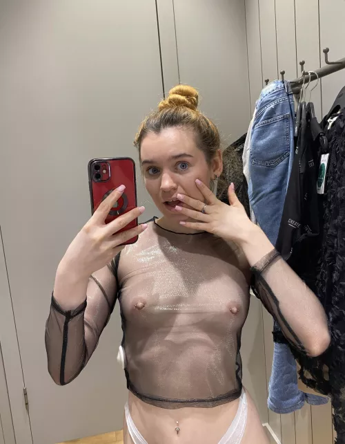 I'll leave the changing room door unlocked just incase someone wants to join