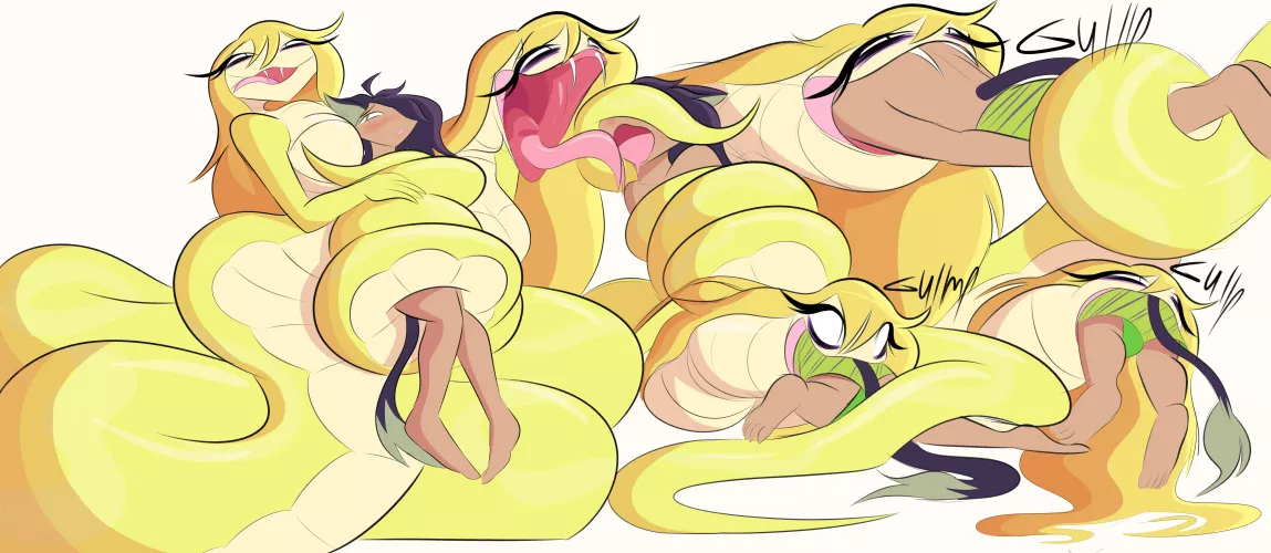 {Image} Catfood for python (Art by JackMunchy)