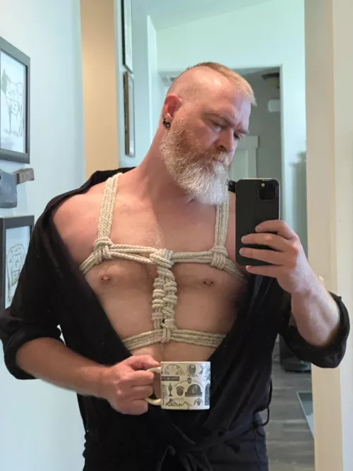 It might be a little warm in the northern hemisphere for a wool sweater, but wool rope is never out of season