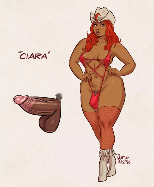 Large body cowgirl [ArtByMatches]