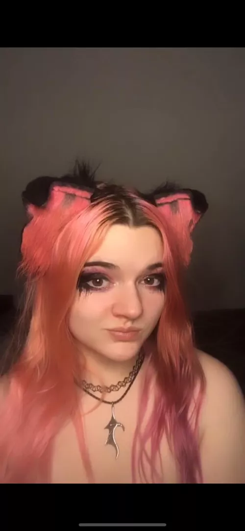 Look how the ears match my hair 🥰