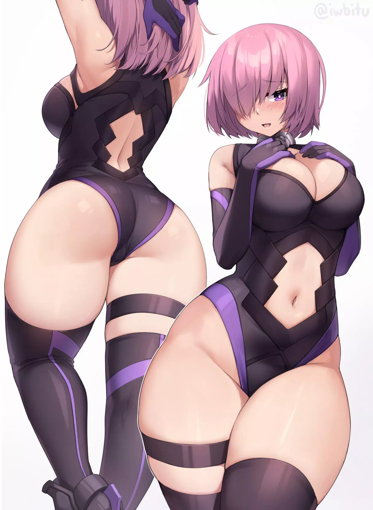 Mashu has thick thighs