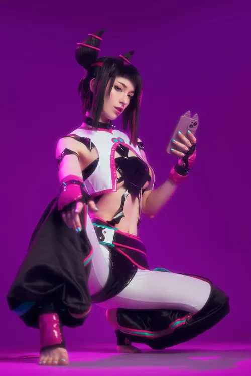 My Juri Han Cosplay from Street Fighter (morganlefoycos)