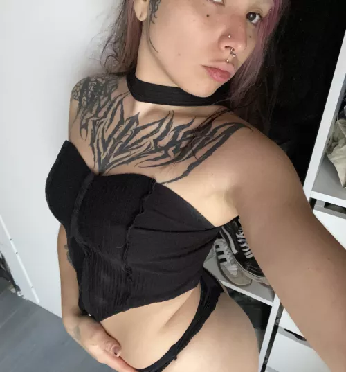 My roomie is on a trip, today we can make a lot of noise