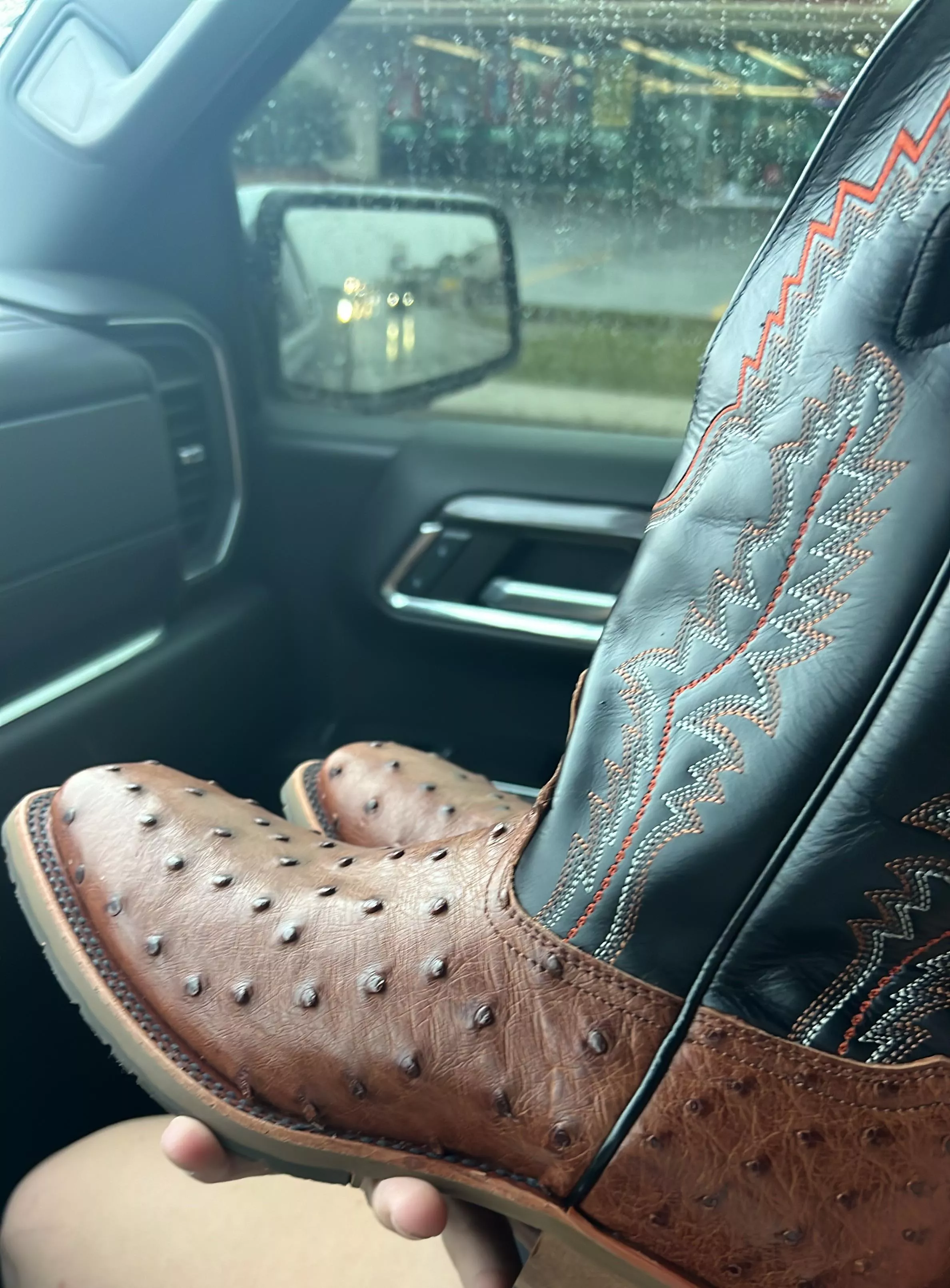 Second pair of cowboy boots and first in a exotic skin