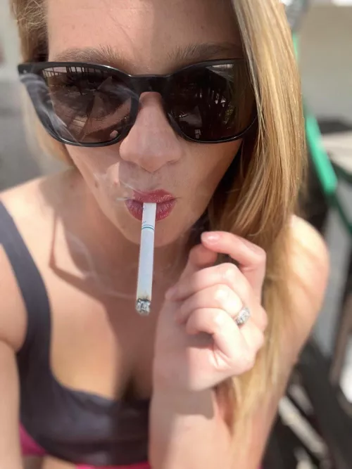 She gets a hall pass if she smokes for you 