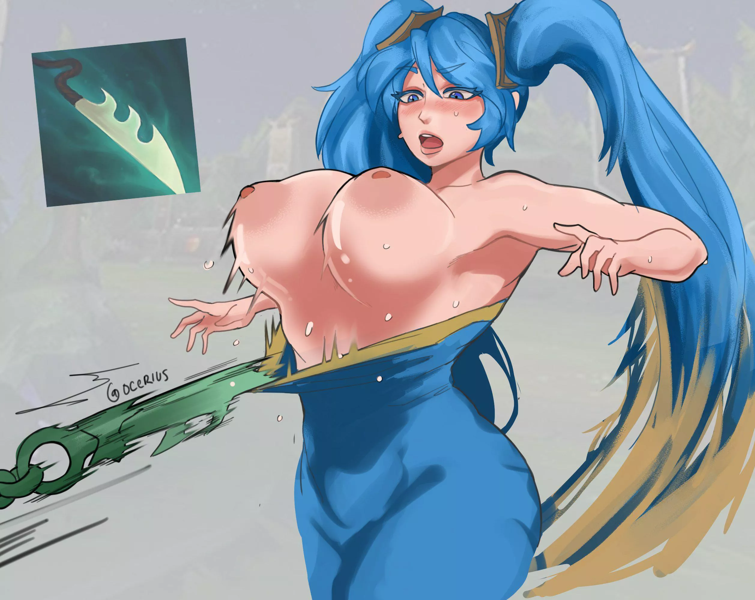 Sona X Pyke's Q. (Ocerius)