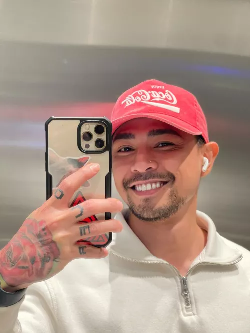 This is me ready for our golf date.