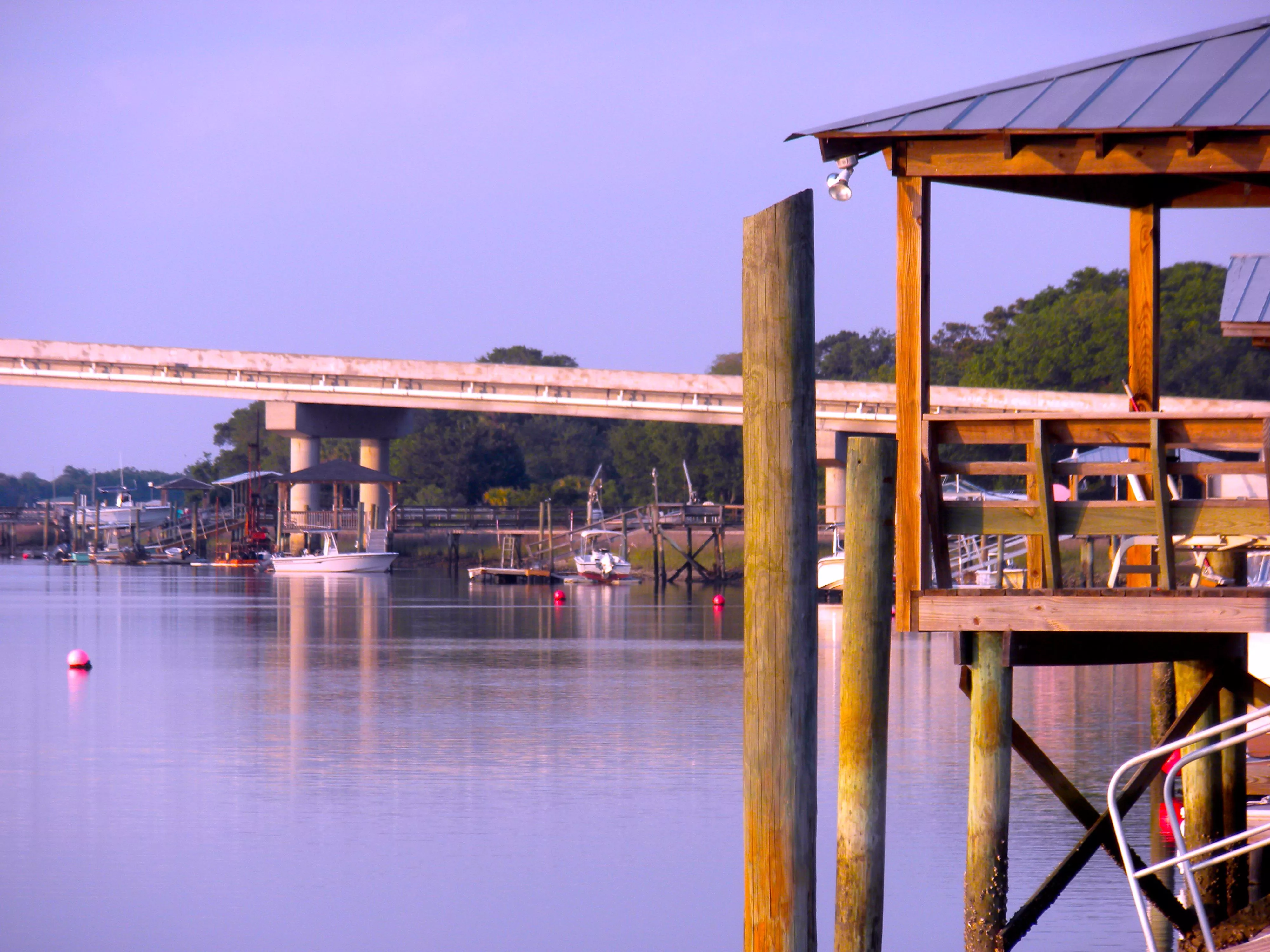 Violet Evening at Isle of Palms   Original photograph by Kendall F. Kessler