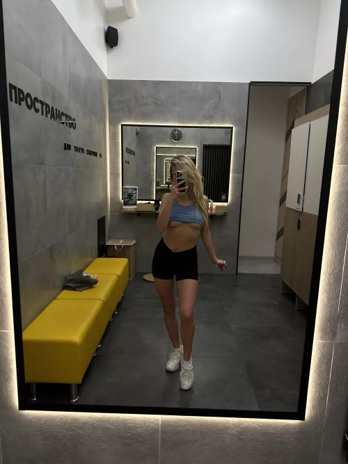 Was a lil nippy in the changing room