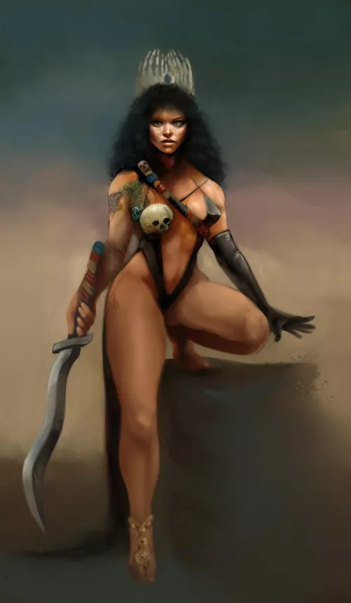 Wasteland Warrior in a campaign we wrapped up last year, by Me