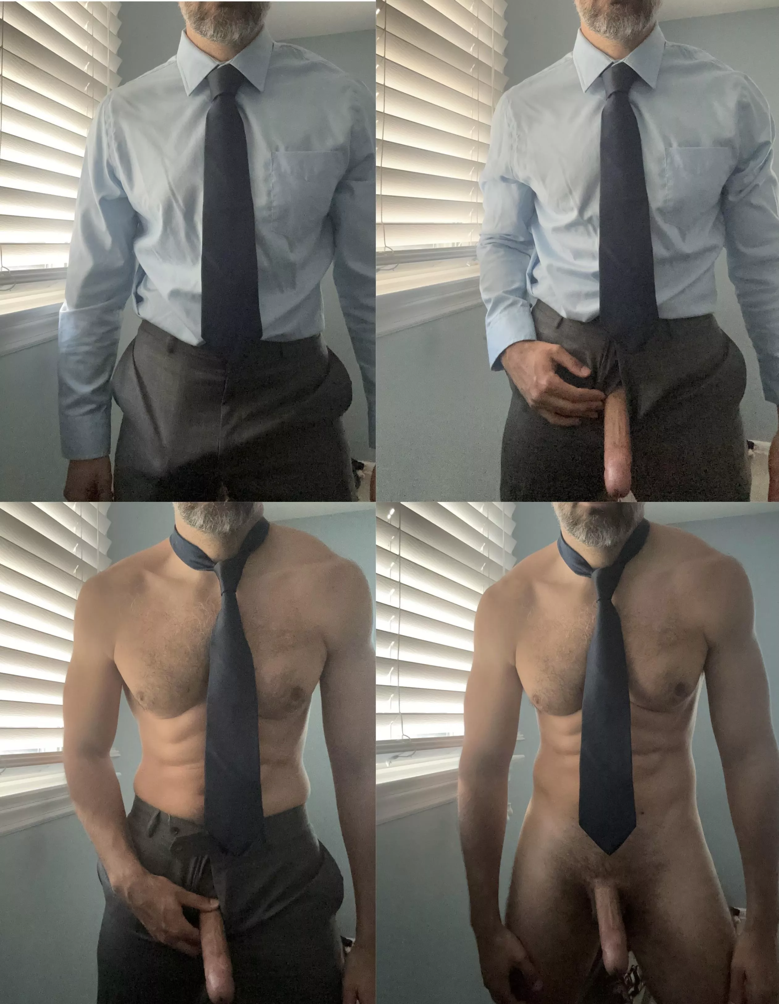 When you call her into your office and she starts undressing you with her eyes