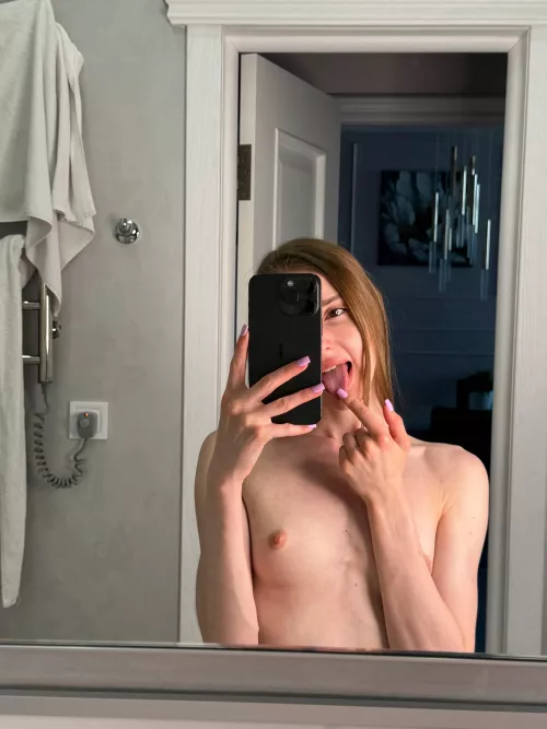 A small and very homely girl