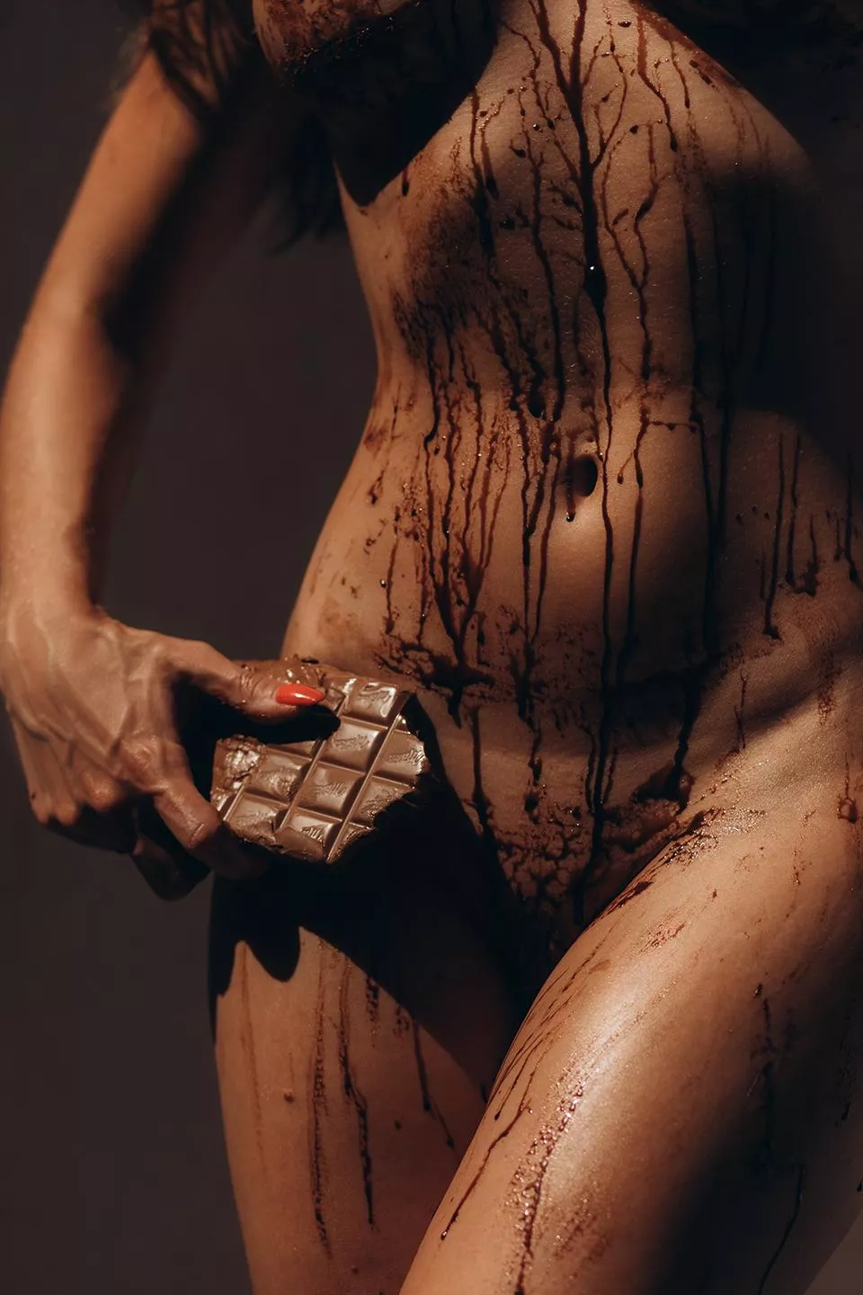 Artistic indulgence in chocolate and grace