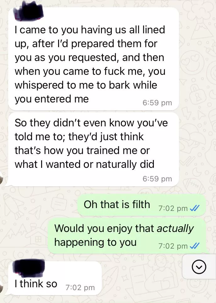 Cuckqueen getting creative with her role in the pussy lineup