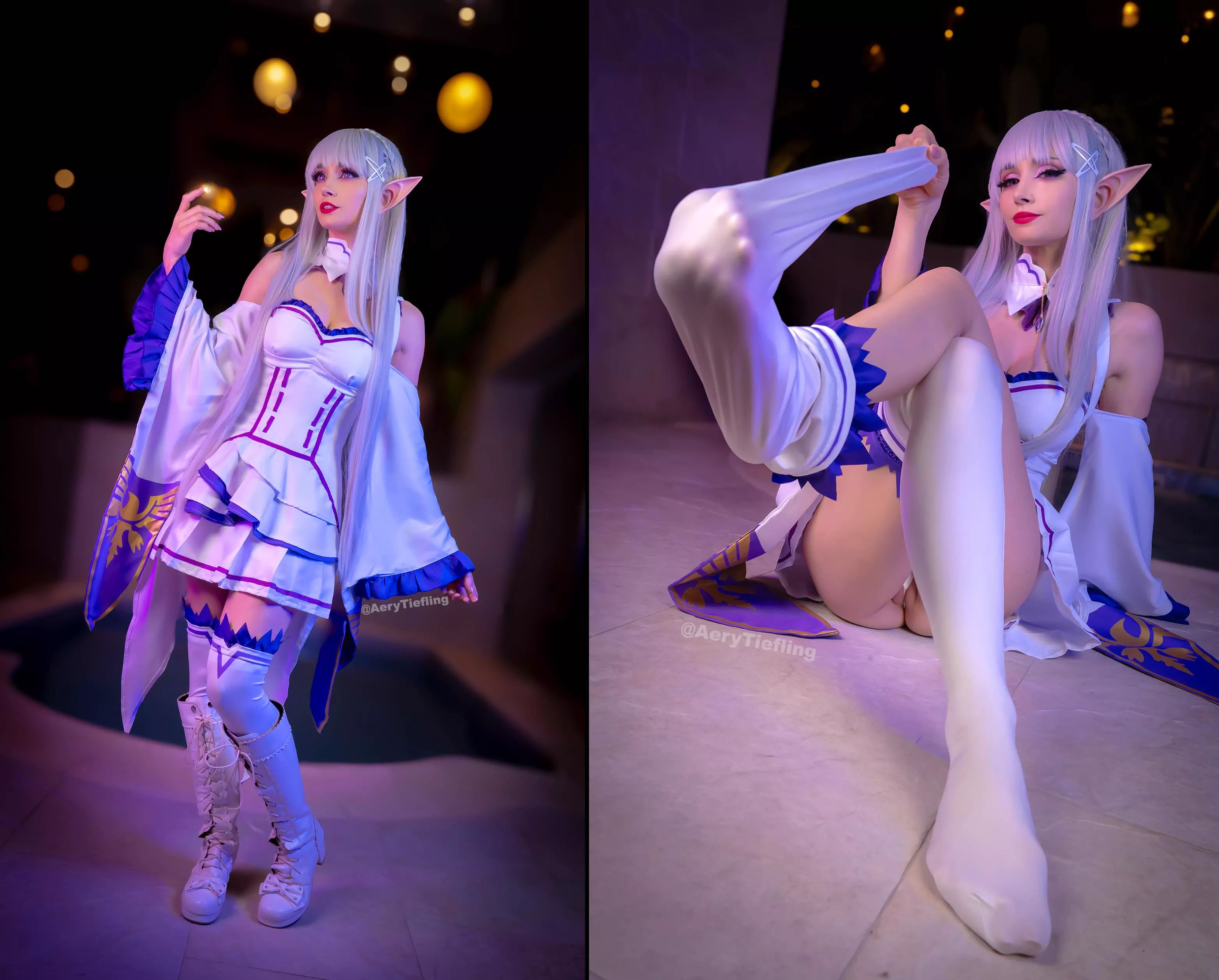 Emilia (Aery Tiefling) [Re:Zero][OC]