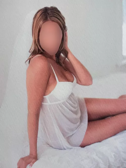 Gave this to my husband right before our wedding as a preview of what I’d be wearing later that night 