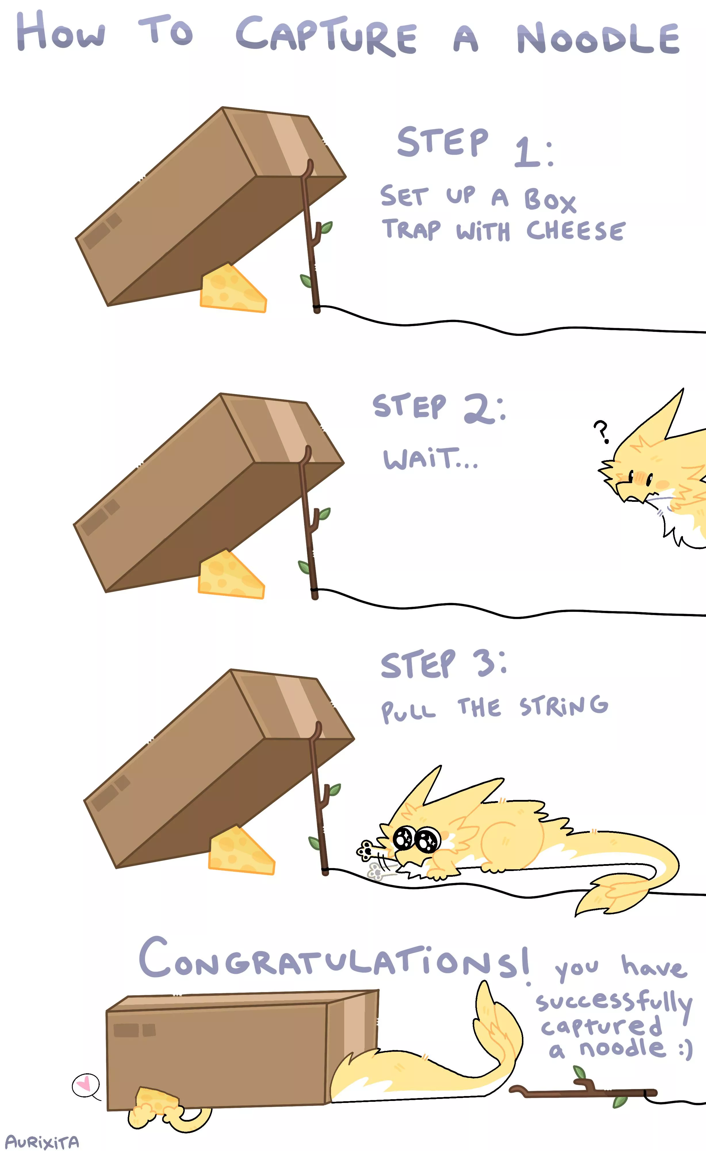how to capture a noodle [OC]