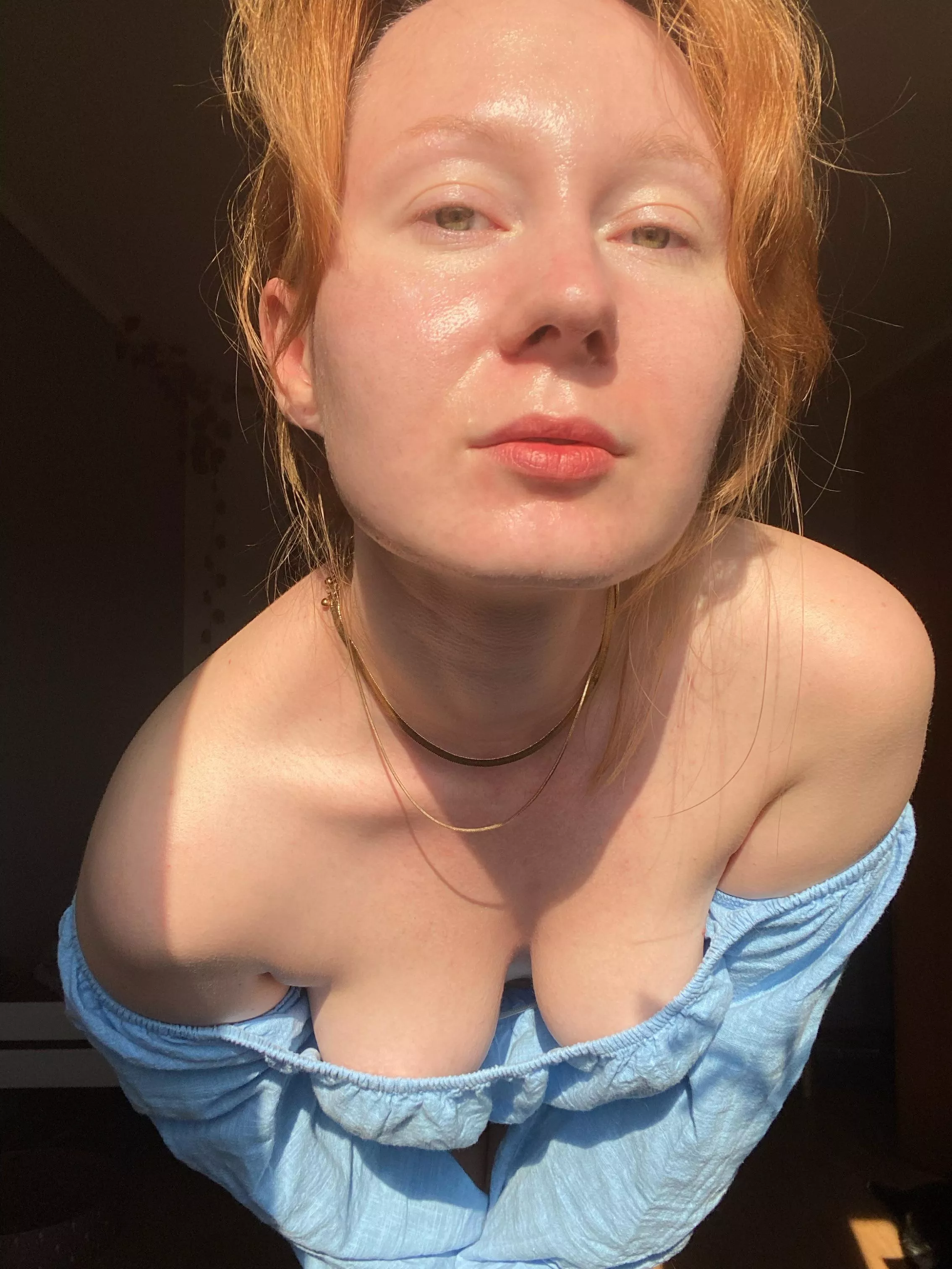 I love feeling the sun on my skin