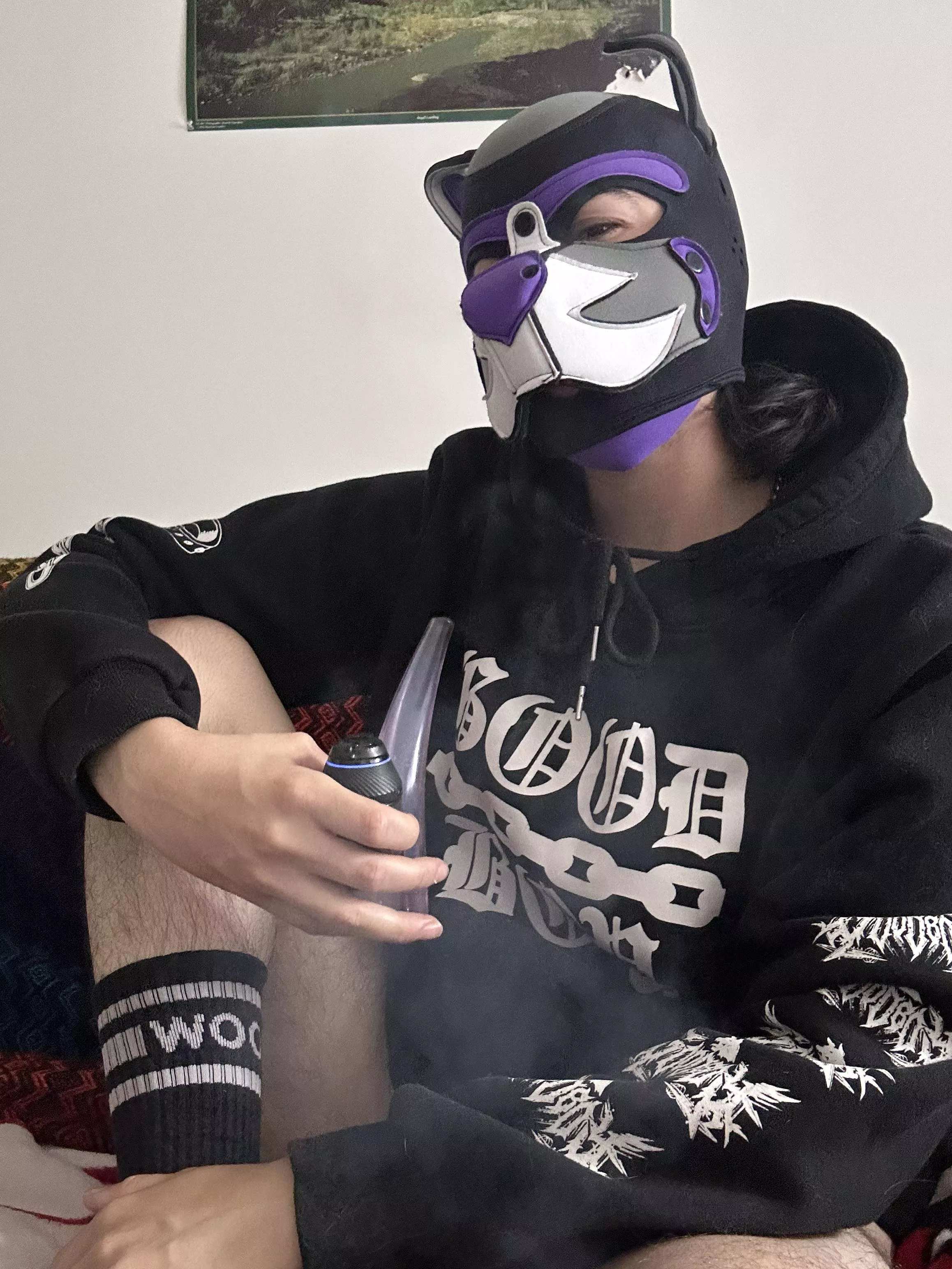 Love being a pant less pup 💜