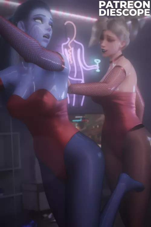 Mercy and Widowmaker (DieScope)