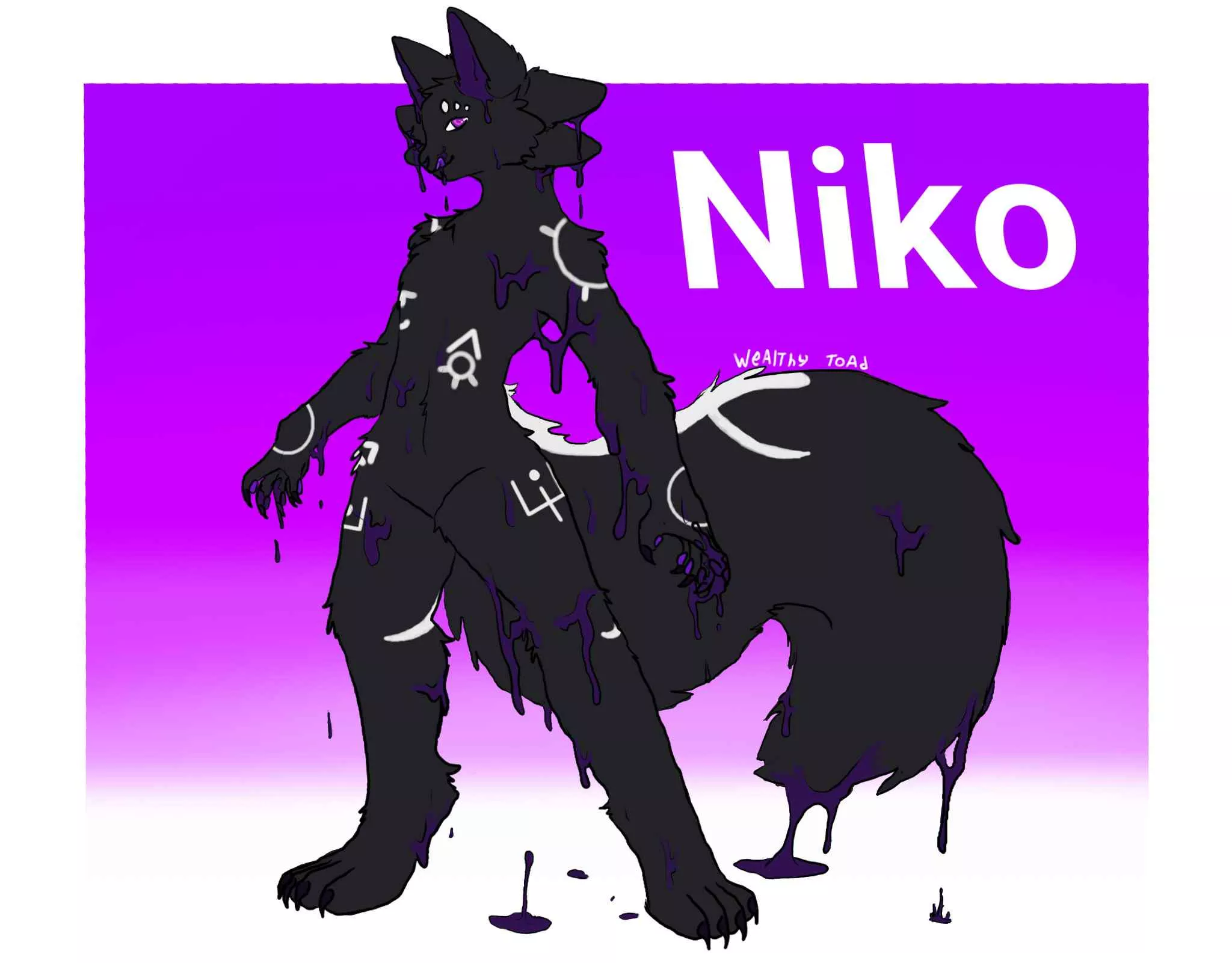 Not my oc but it's my art :3