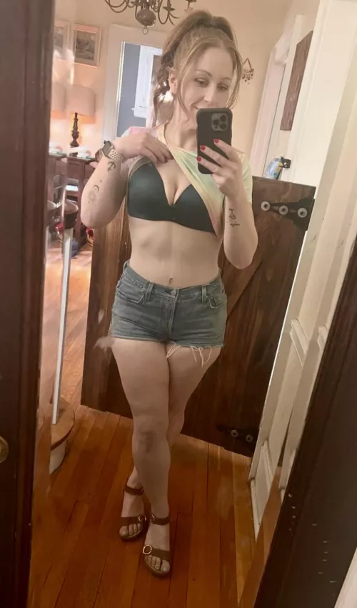 Now she's loving the attension