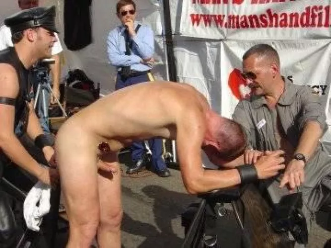 Old pic of me at Folsom Street Fair