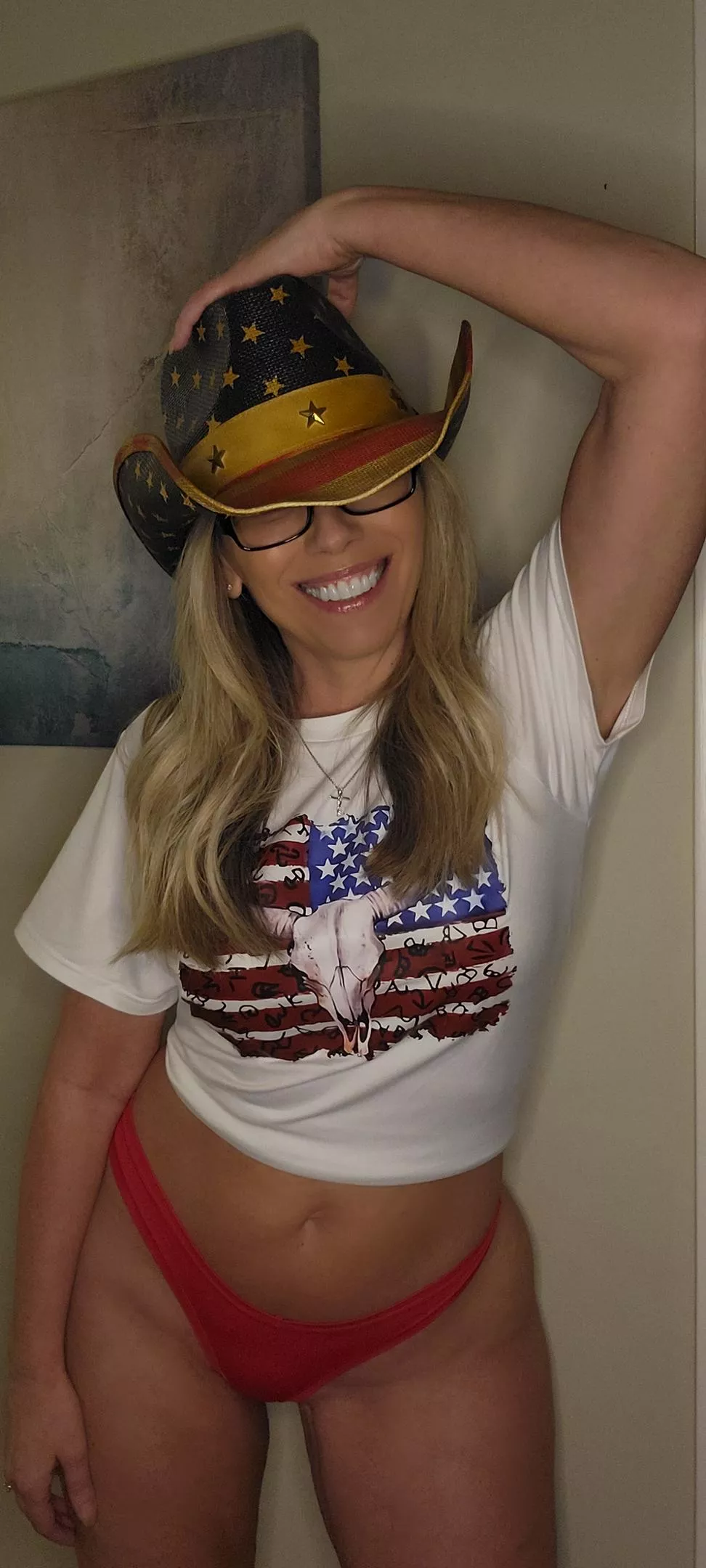 Proud to be an American woman 